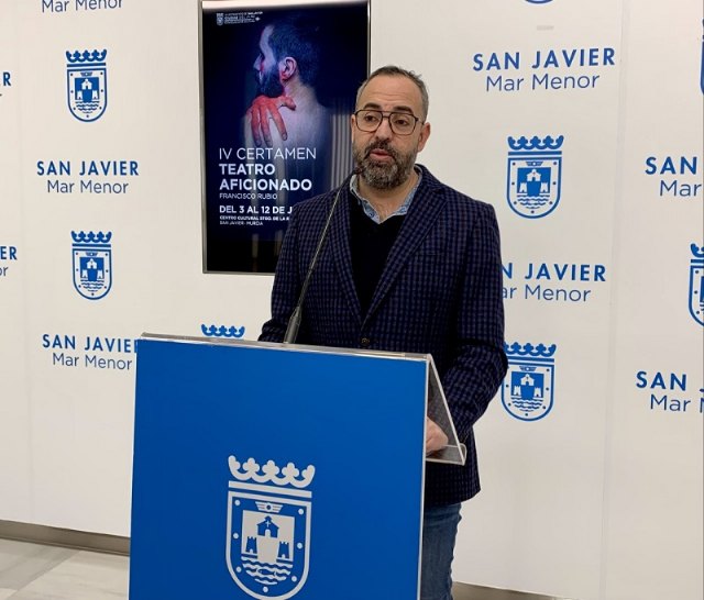 El IV Certamen de Teatro Aficionado 'Francisco Rubio', de San Javier, abre el plazo de inscripción hasta el 15 de abril