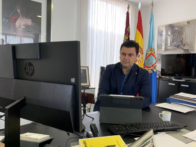 El alcalde de San Javier, José Miguel Luengo  informa sobre los efectos de las lluvias y la evolución de la situación generada por el Coronavirus en el municipio