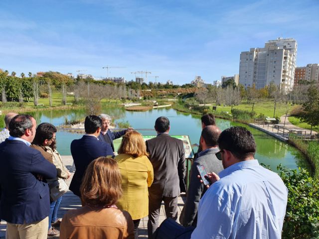 El Ayuntamiento de San Javier estudia la construcción de un parque urbano inundable en el Peri de Telefónica