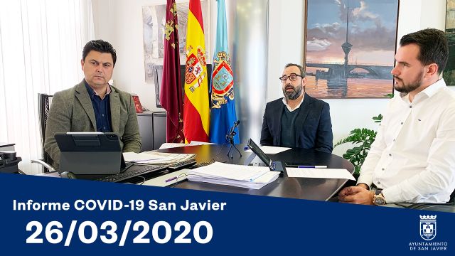 El Ayuntamiento de San Javier suspende sus festivales de verano y anuncia ventajas fiscales por la crisis del Coronavirus