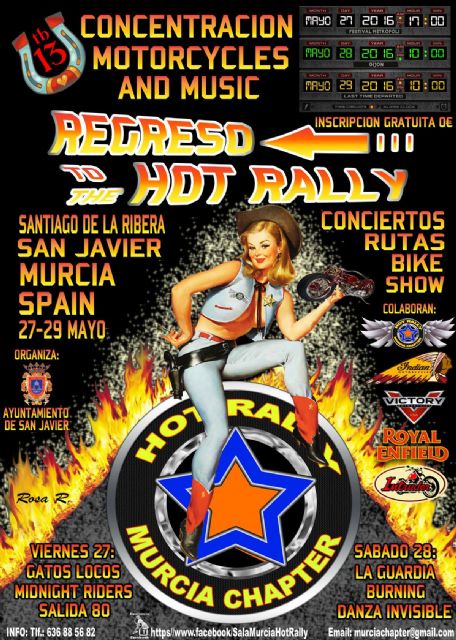 El Hot Rally  2016 arranca mañana tarde en Santiago de la Ribera hasta el próximo domingo