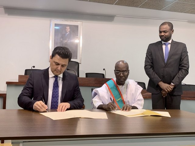 San Javier y Aéré Mbara (Mauritania) formalizan su hermanamiento en el Ayuntamiento de San Javier