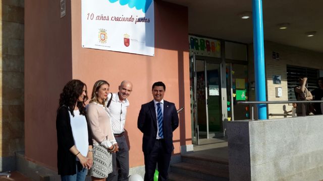 La Escuela Municipal Infantil de San Javier cumple 10 años