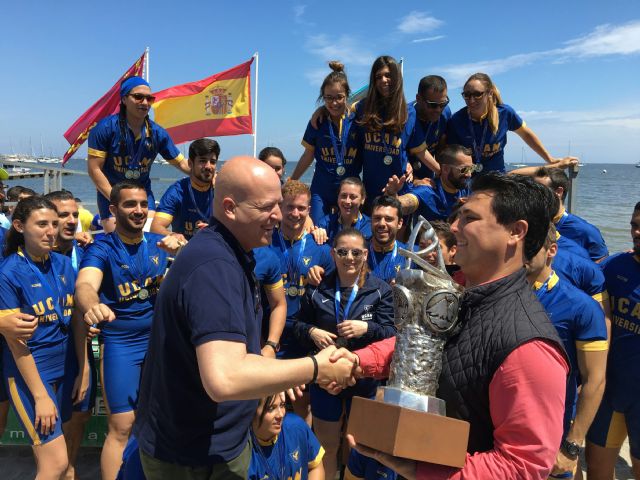 La UCAM gana el 17 Campeonato Náutico Interuniversidades en Santiago de la Ribera
