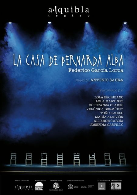 Alquibla Teatro llevará 'La Casa de Bernarda Alba' al 'Príncipe de Asturias' el viernes 10 de noviembre