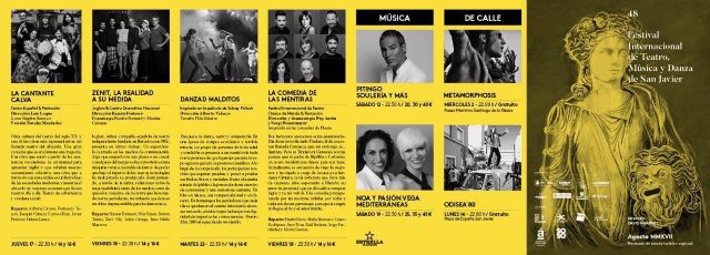 48 Festival de Teatro, Música y Danza de San Javier